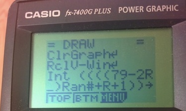 BASIC on my graphics calculator